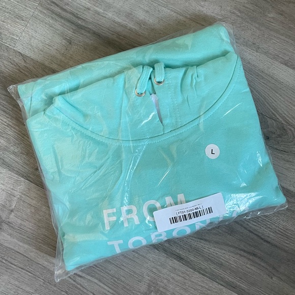 NWT Peace Collective “From Toronto With Love” Hoodie, Mint Green - Picture 3 of 4